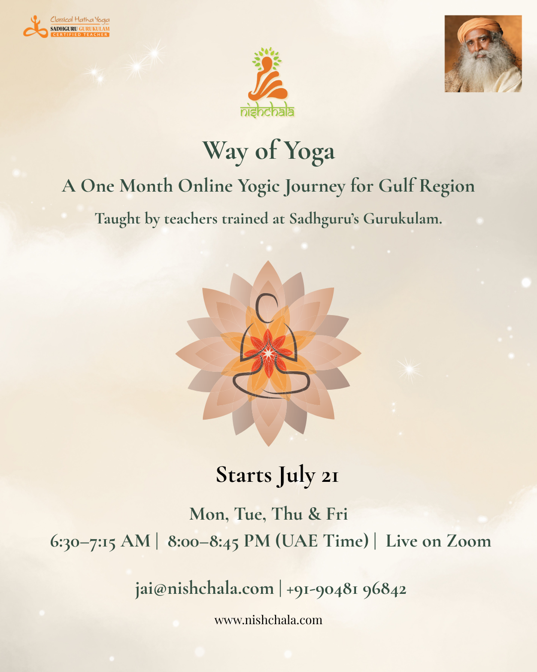 Way of Yoga – 1-Month Online Program (UAE Edition)